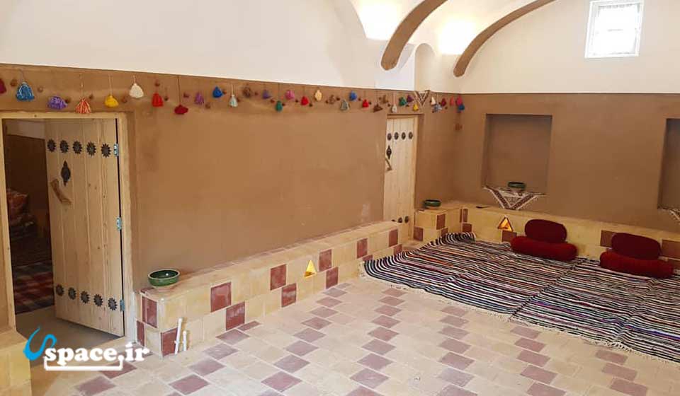 نمای اتاق اقامتگاه بوم گردی شنزار روستای مصر - خور - اصفهان